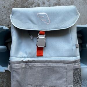JetKids by Stokke Kids Backpack - Light Blue and Gray